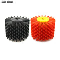 Nylon Polisher Brush Wheel 120×100×19mm | Multi-Surface