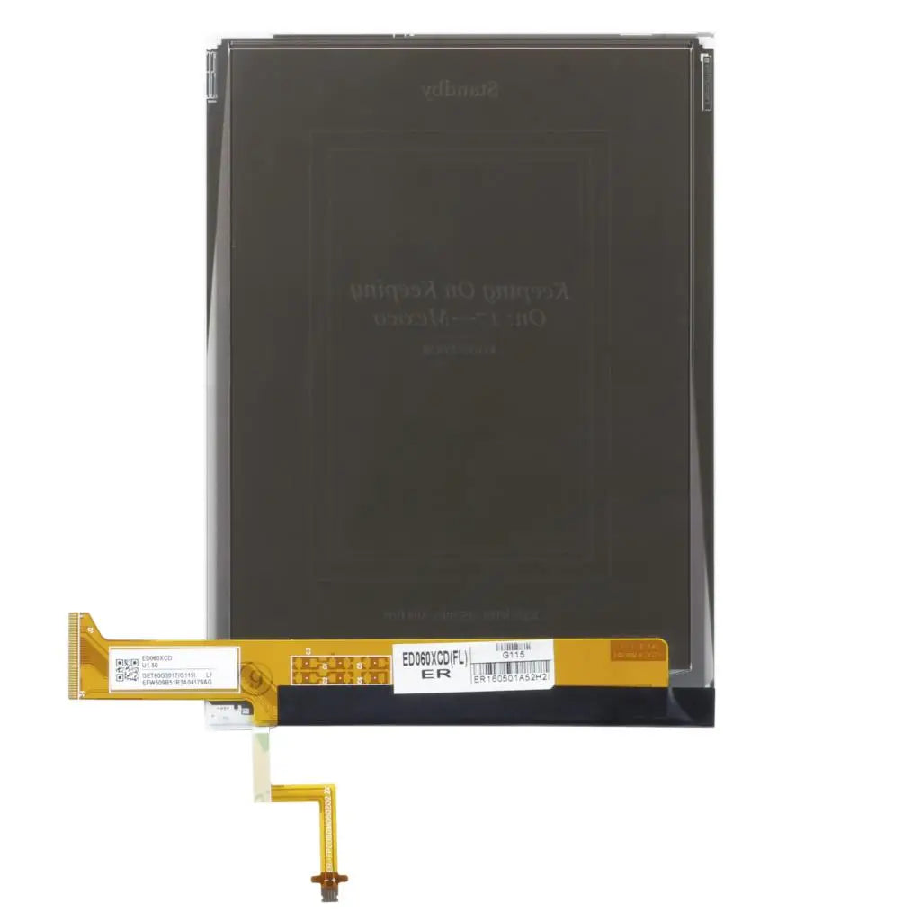 6-Inch ED060XCD E-Ink EPD Display Screen with Backlight