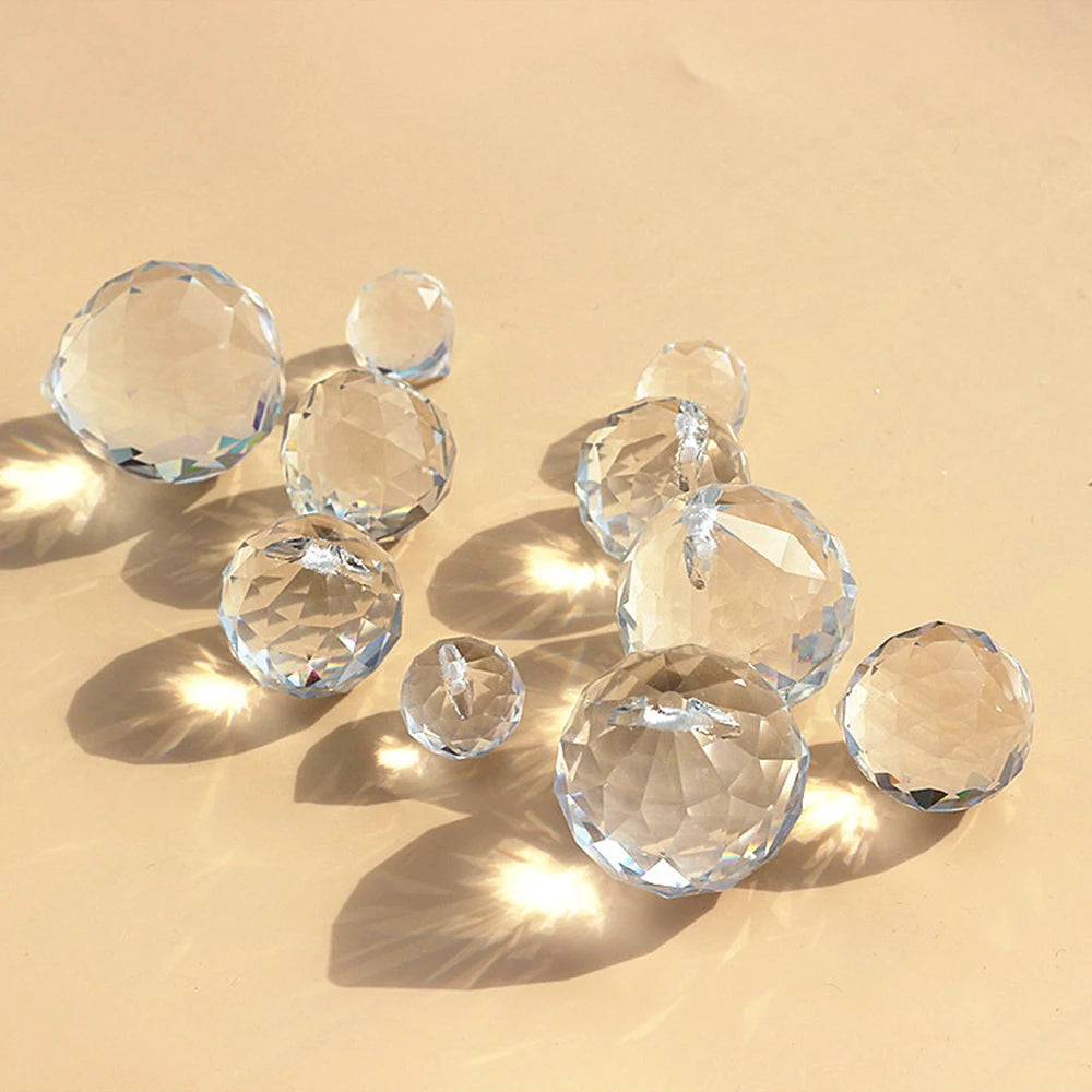 K9 Crystal Prism Ball Sun Catcher 20–60mm | Chandelier Pendant