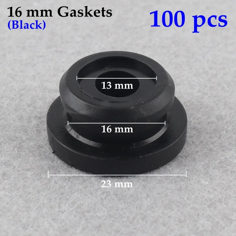 PE Pipe Seal Rings 16–20mm | Garden Irrigation Gaskets 10–100pk