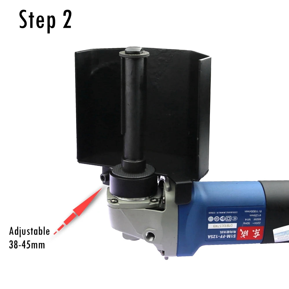 Angle Grinder to Drum Wheel Polisher Adapter Kit | HP-P01