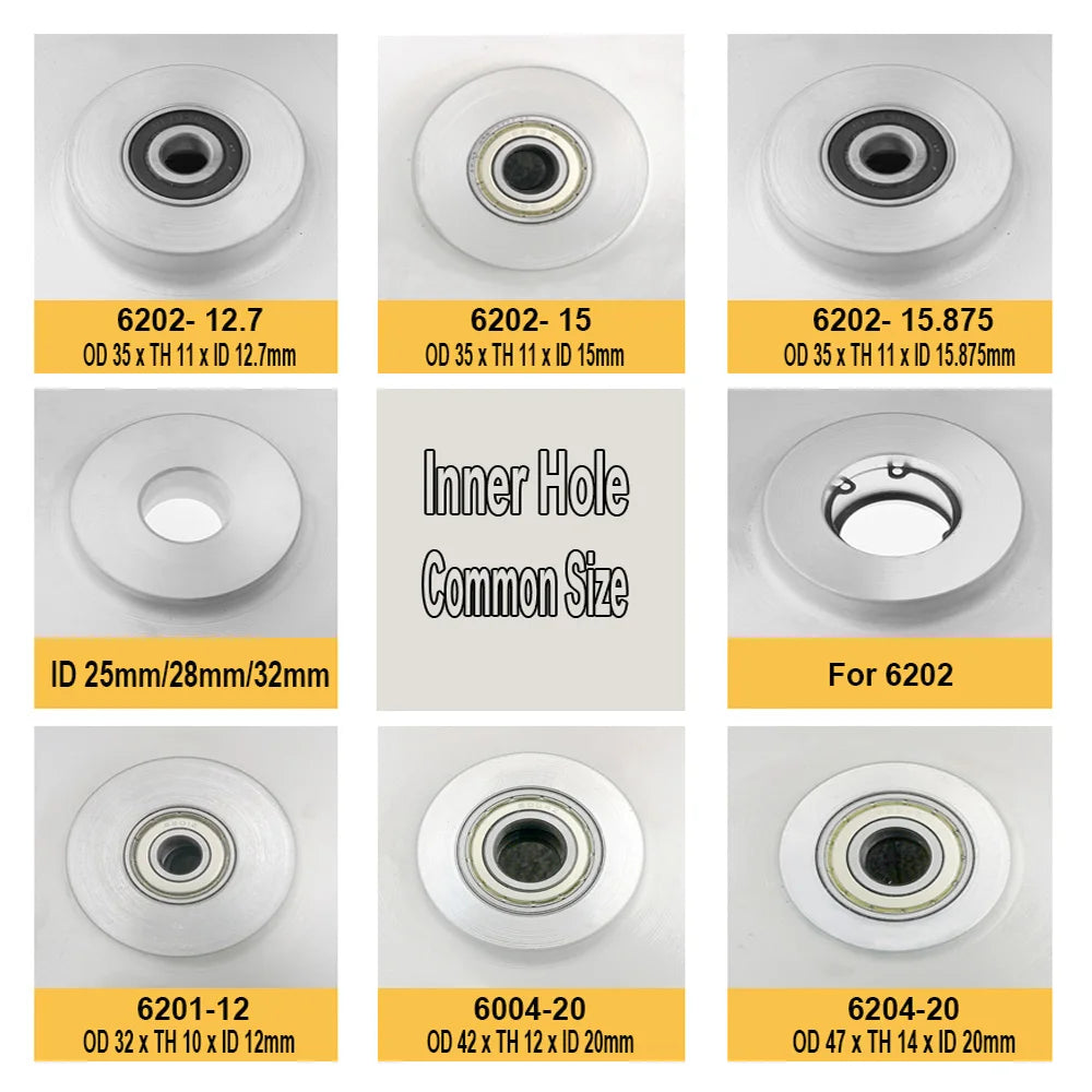 250x50mm Serrated Rubber Contact Wheel for Belt Grinder Sanding