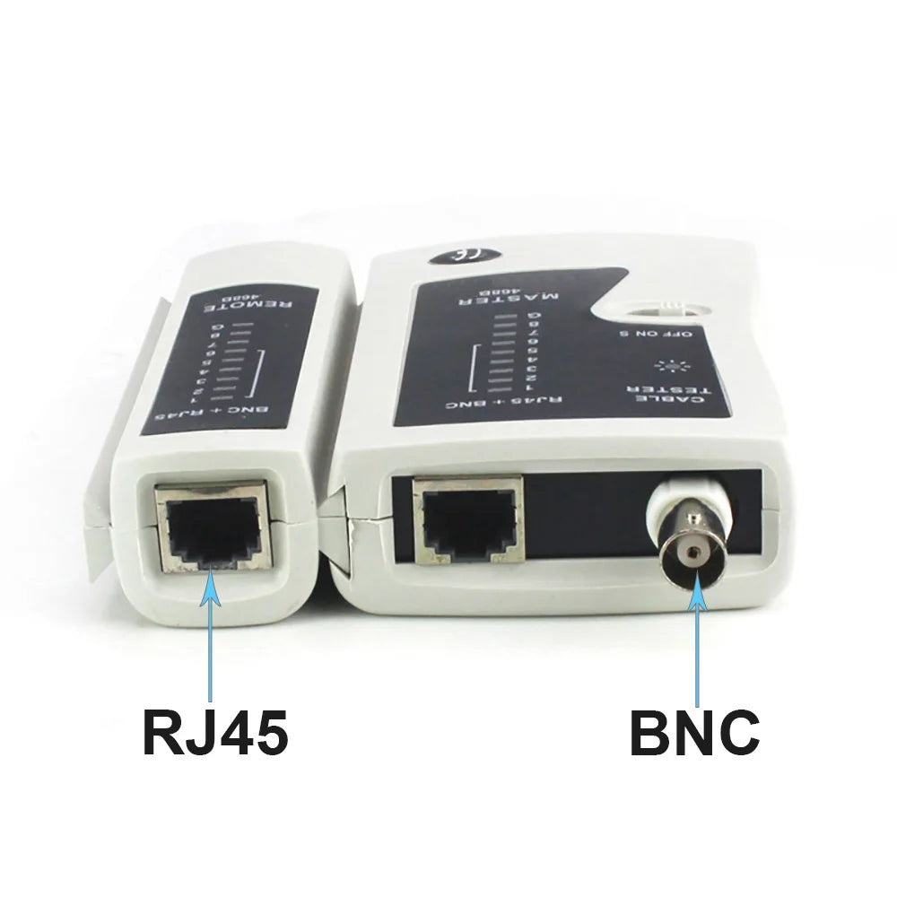 BNC & RJ45 Network Cable Tester – Cat5 Cat6 Cat7 UTP Kit