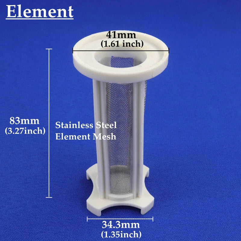 Transparent Inline Water Filter – Irrigation & Aquarium