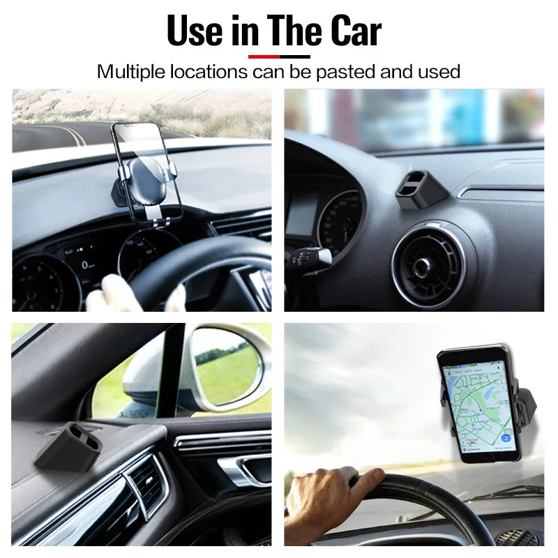 Universal Car Phone Mount – Air Vent & Dashboard Holder