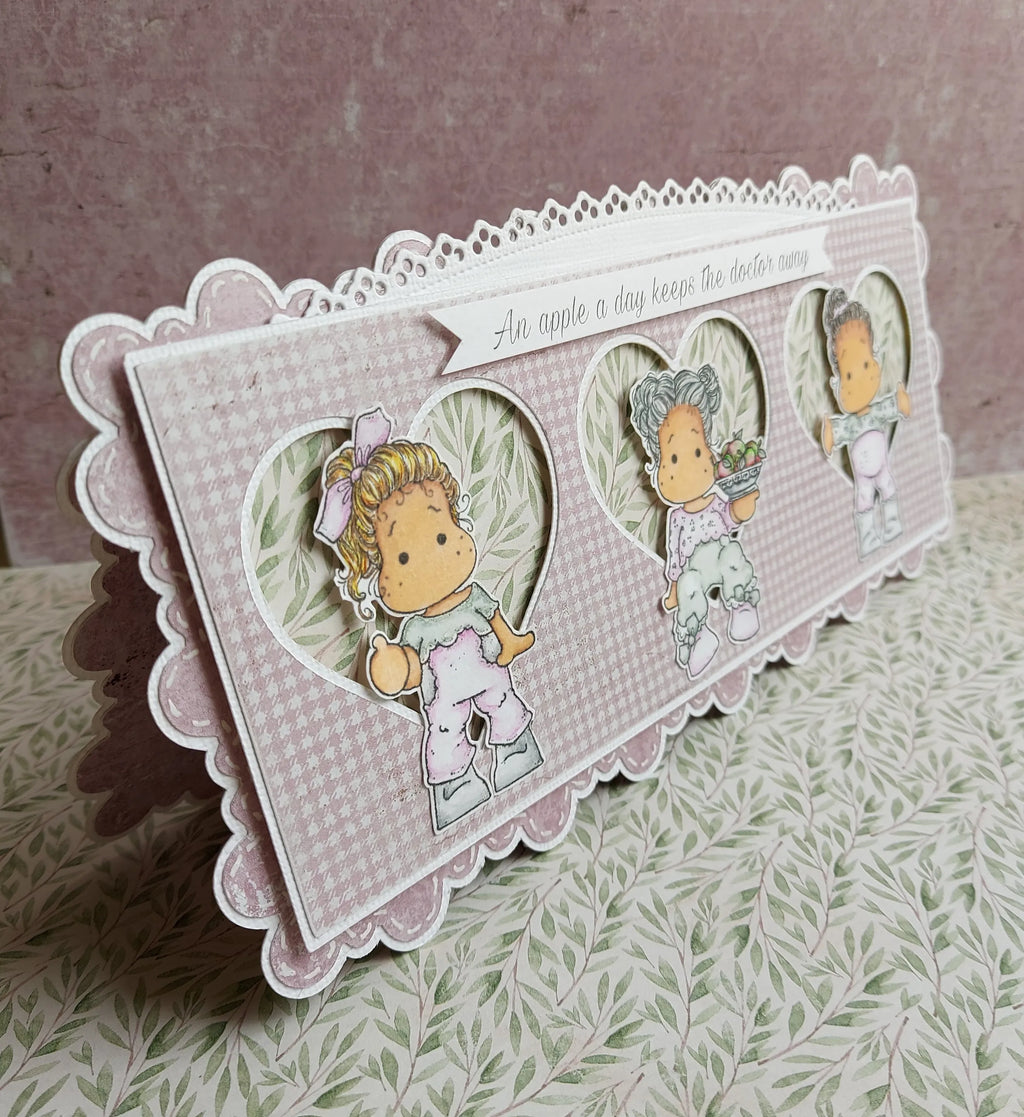 Slimline Metal Cutting Dies – DIY Scrapbooking Card Stencil