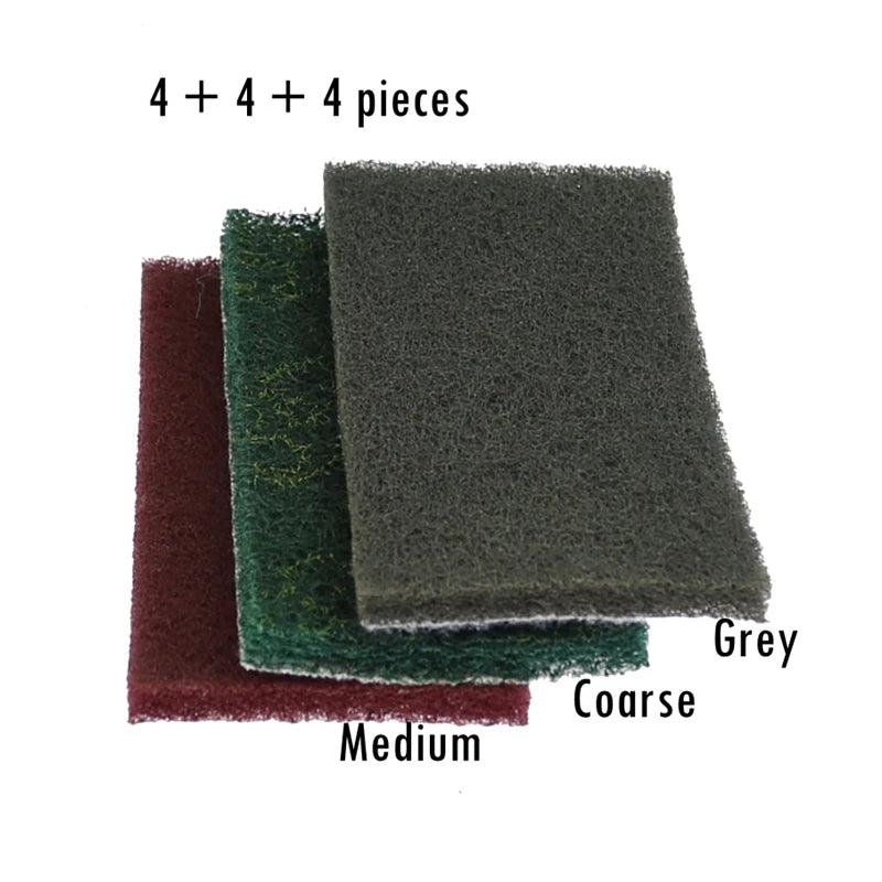 Hand Sanding Pad 70×135mm Hook & Loop Polishing Block Set