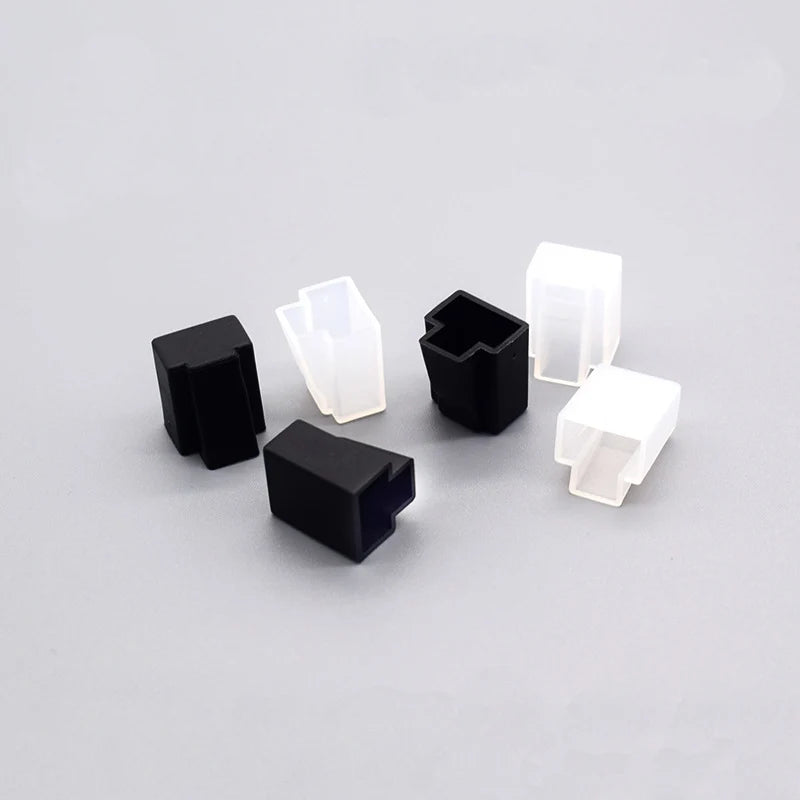 RJ45 Ethernet Plug Dust Cover Caps – Cat5e Cat6 Cat7 Cat8