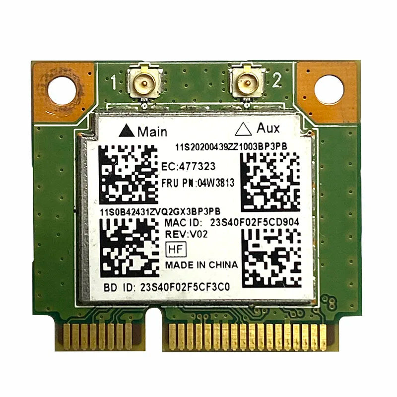 RTL8723BE 300Mbps Mini PCI-E WiFi Card – E440 E540 S440 S540