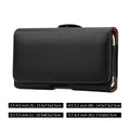 Universal PU Leather Belt Clip Phone Holster Pouch 3.5–6.3"