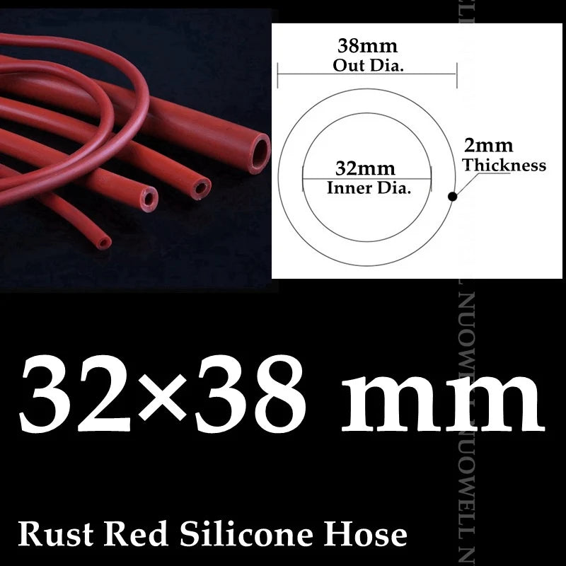Food Grade Silicone Hose 100cm | Flexible Pipe 2–32mm I.D.