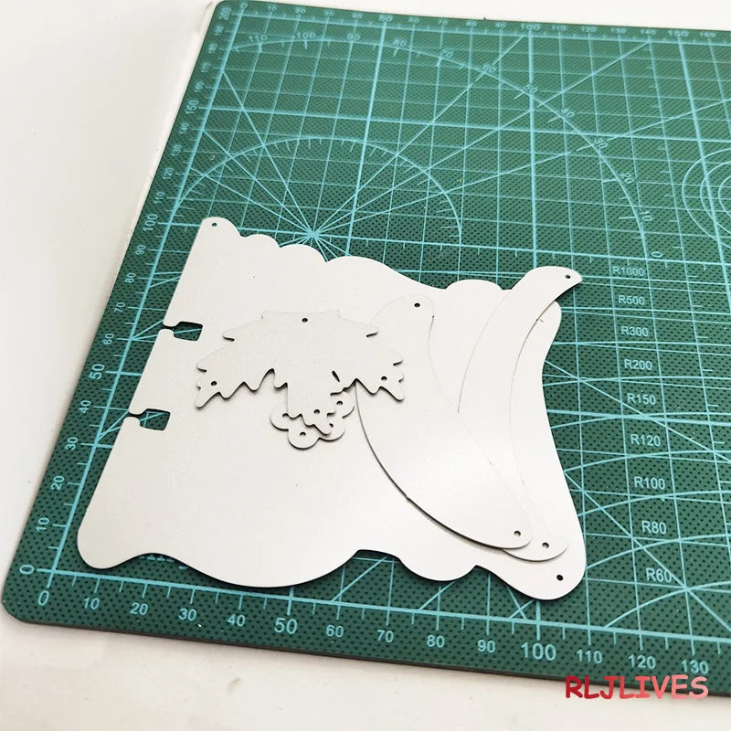 Santa Gift Bag Metal Cutting Dies for DIY Scrapbooking & Cards
