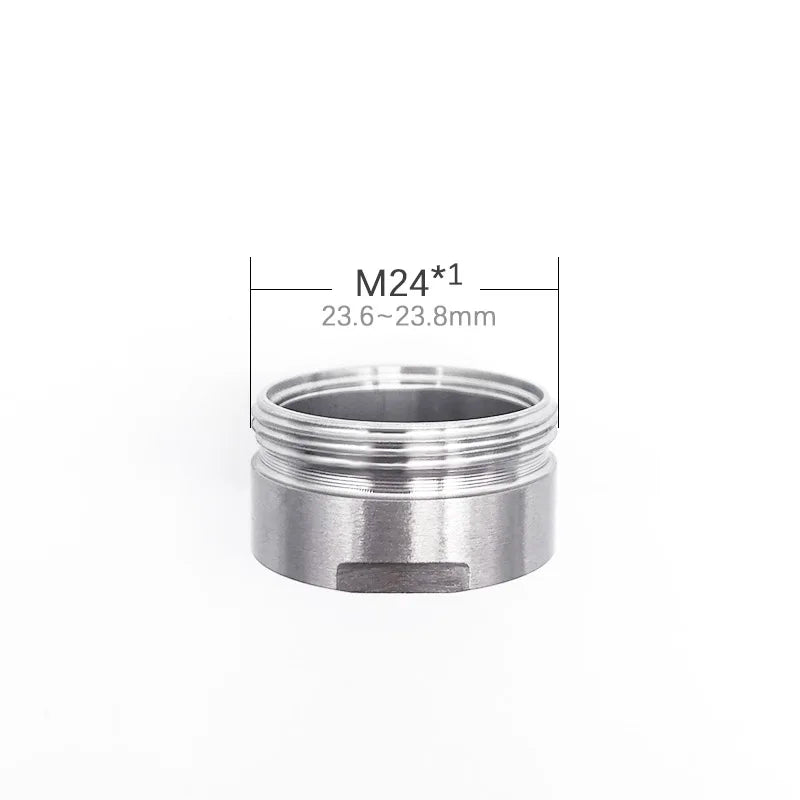 2-Pack M24 Water Saving Faucet Aerator – Stainless Steel