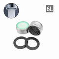 2-Pack M24 Water Saving Faucet Aerator – Stainless Steel