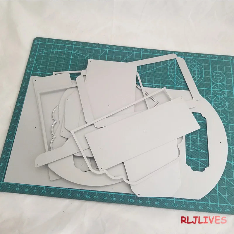 Gift Box Metal Cutting Dies – DIY Scrapbooking & Card Craft