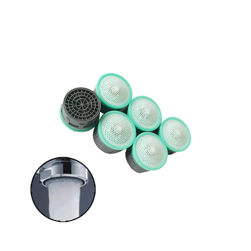 WASOURLF 6-Pack Water Saving Faucet Aerator M22 M24 Thread