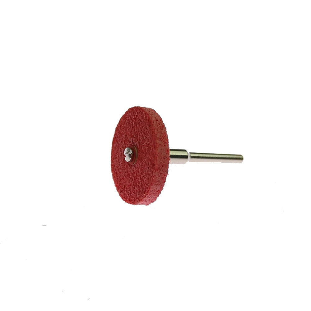 6-Piece Nylon Abrasive Polishing Disc Set with 3mm Mandrel