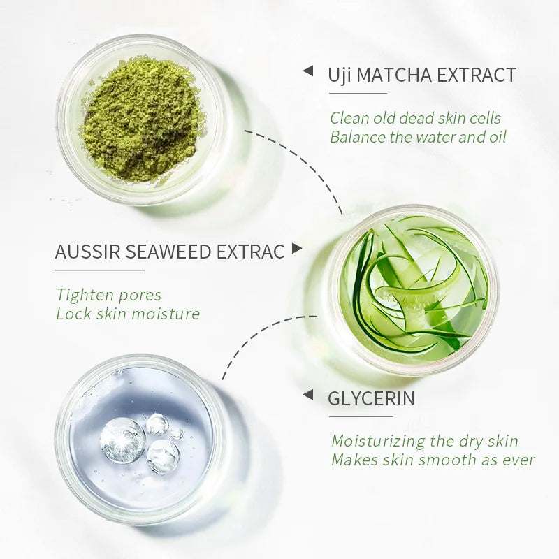 LAIKOU Matcha Exfoliating Peeling Gel Face Scrub 60g