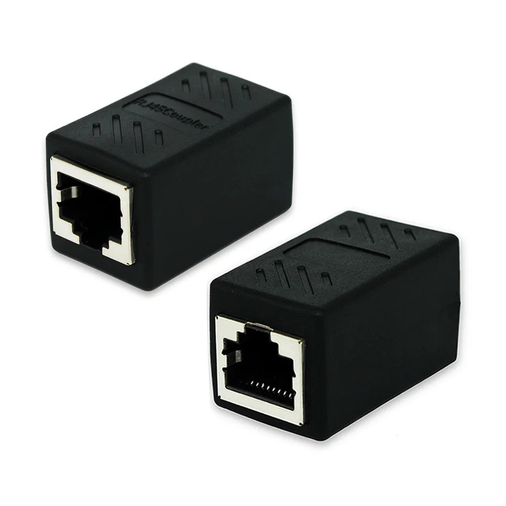 RJ45 Female to Female Ethernet Coupler – CAT5 CAT6 Adapter