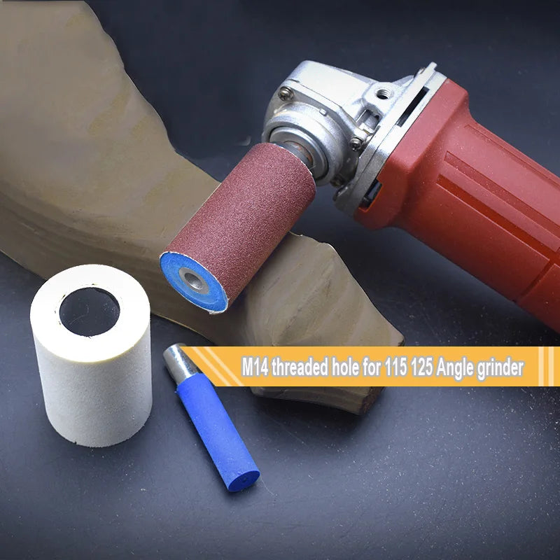 Sponge Polishing Wheel & Sanding Sleeves Set – 115/125mm Grinder