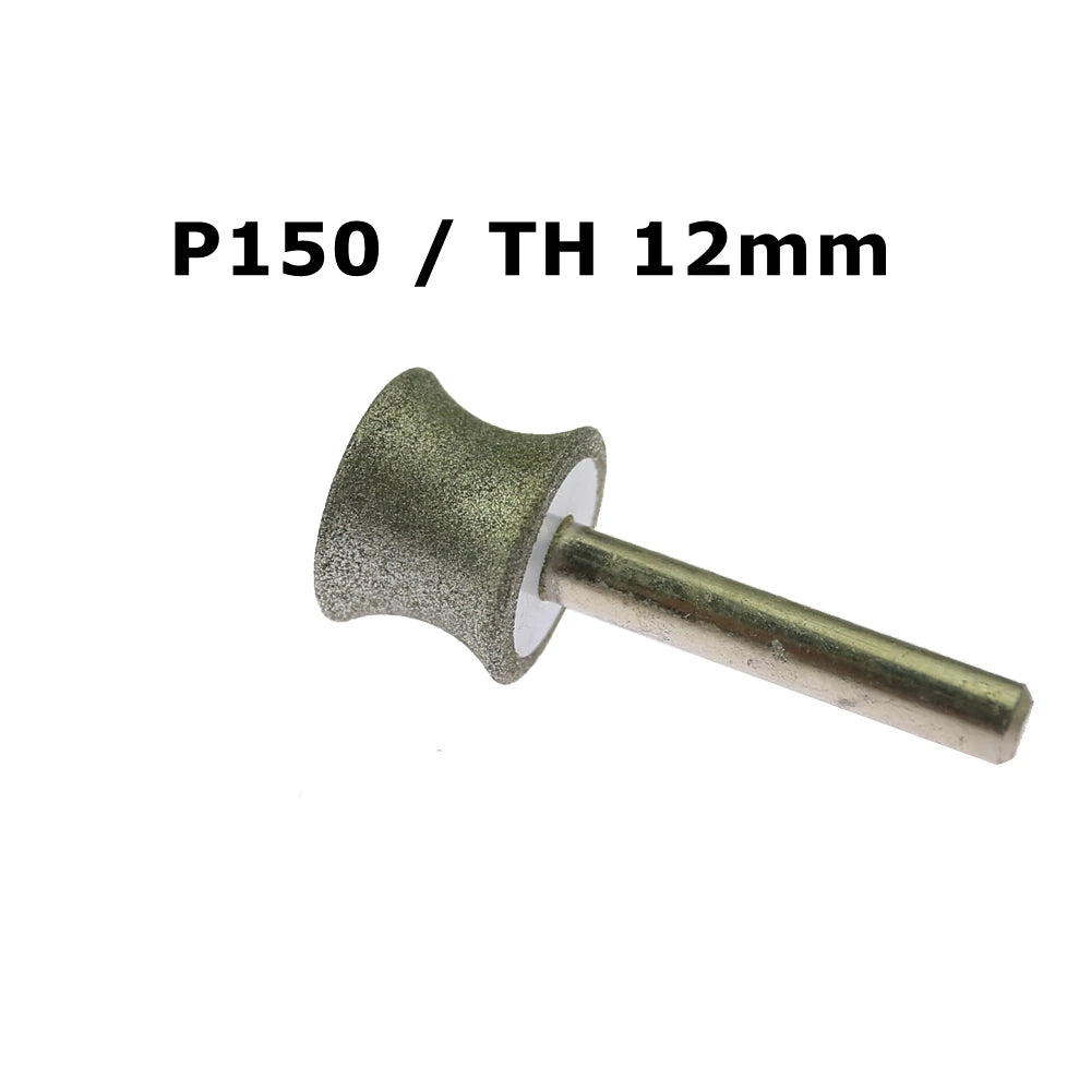 Concave Abrasive Grinding Wheel – Jade, Glass & Bead Polishing