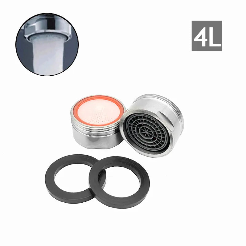 2-Pack M24 Water Saving Faucet Aerator – Stainless Steel