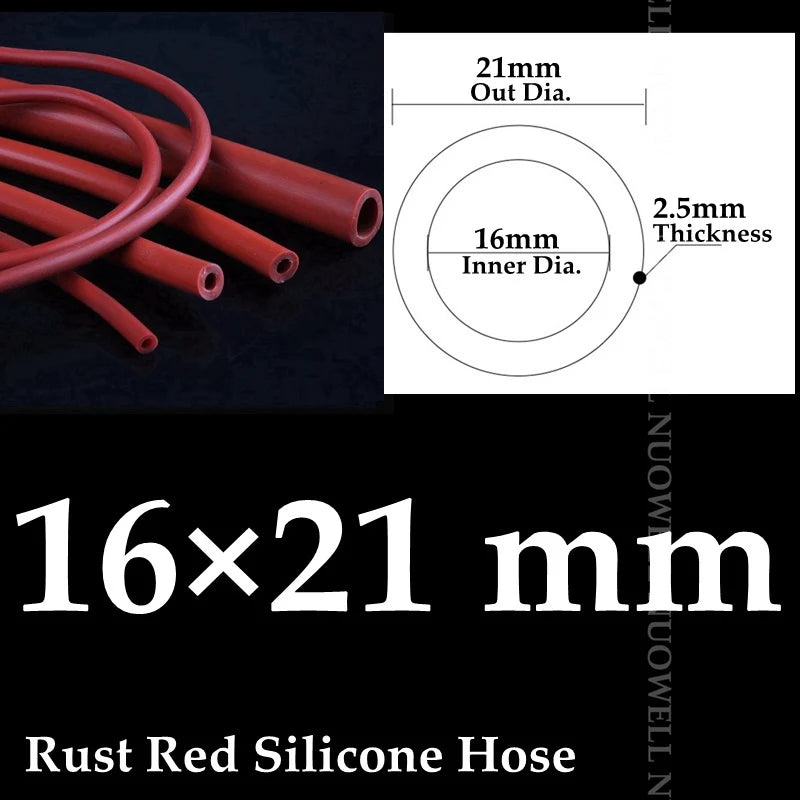 Food Grade Silicone Hose 100cm | Flexible Pipe 2–32mm I.D.