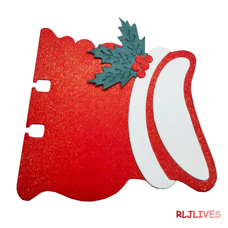 Santa Gift Bag Metal Cutting Dies for DIY Scrapbooking & Cards