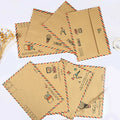 10-Pack Vintage Kraft Paper Envelopes for Cards & Postcards