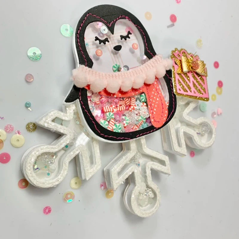 Snowflake Bag Topper Metal Cutting Die | DIY Scrapbooking