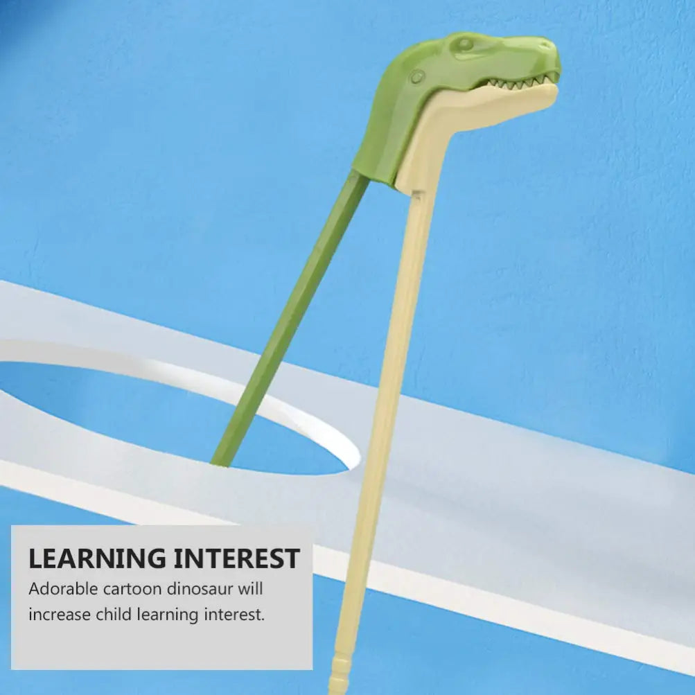 Cartoon Dinosaur Training Chopsticks for Kids – 1 Pair