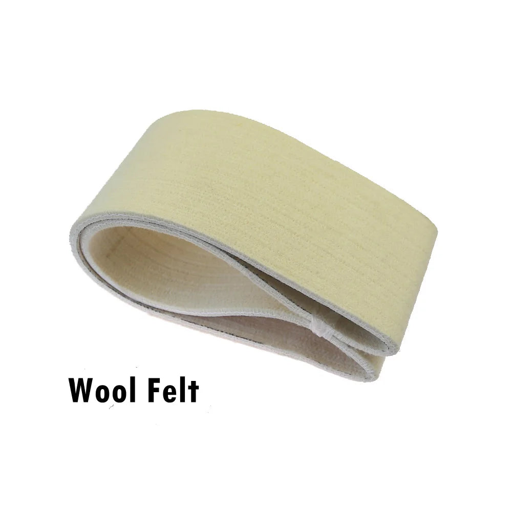 Wool Felt Polishing Belt – Metal Mirror Finish | Multi-Size