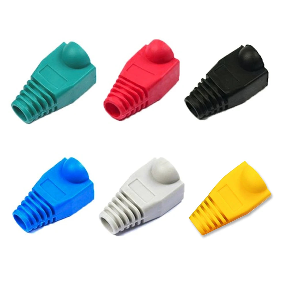 RJ45 CAT6 CAT5e Protective Caps Multicolour 50–100 Pack