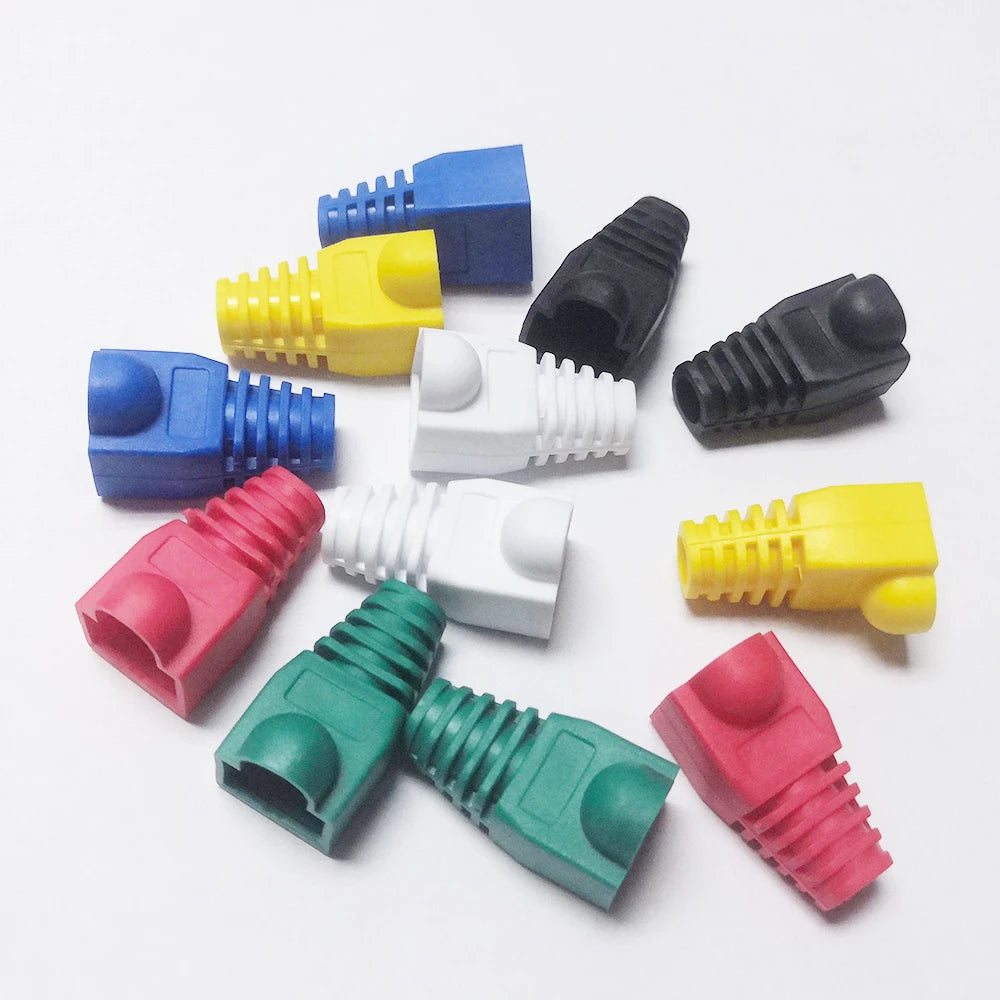 RJ45 CAT6 CAT5e Protective Caps Multicolour 50–100 Pack