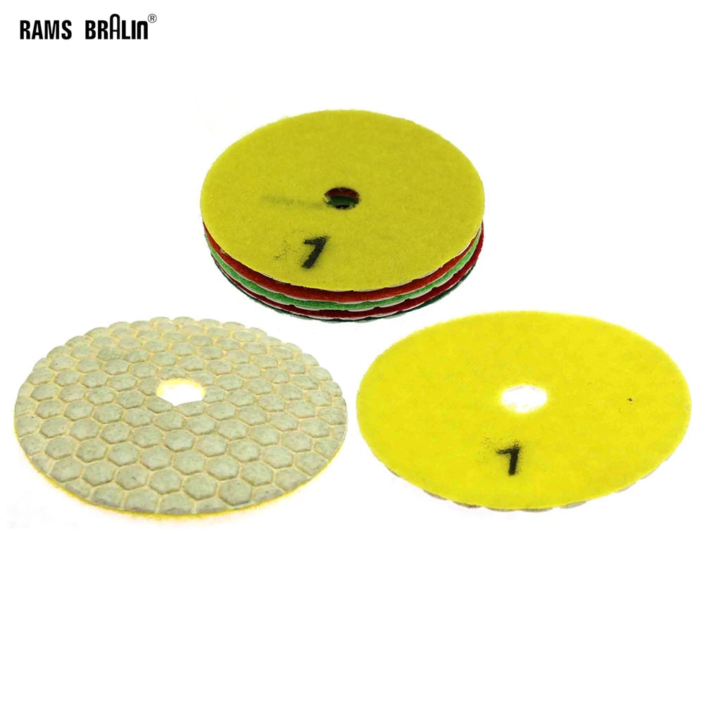 Stone Dry Grinding Disc – Marble Polishing Pad 3" & 4"