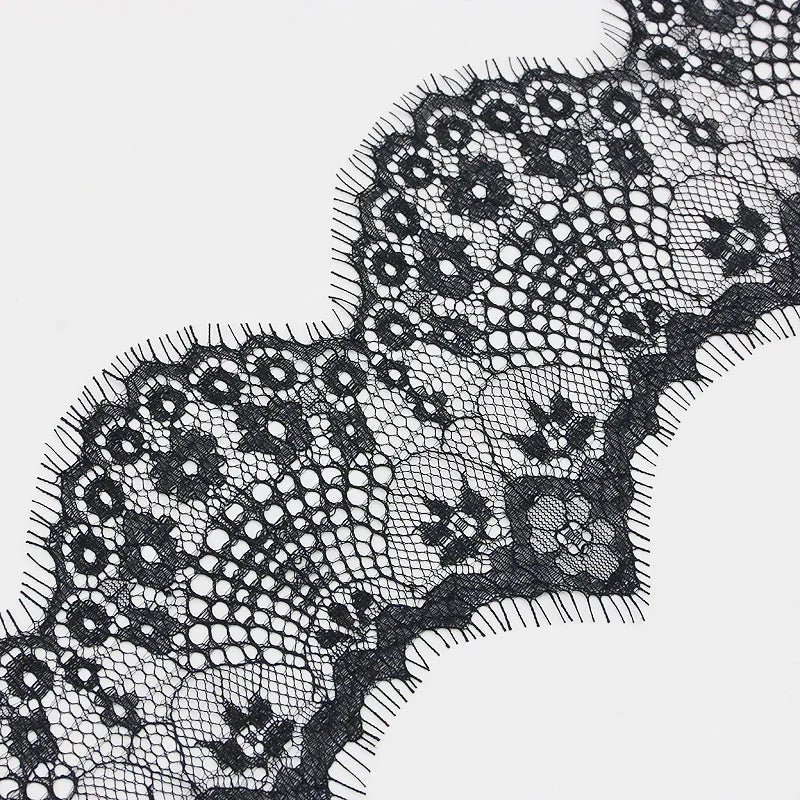 3-Meter Jacquard Lace Ribbon 130mm Cotton Sewing Fabric