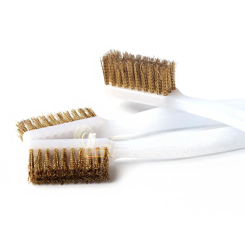 Remoba Brass Wire Brush – Rust & Paint Removal, 3×10 Lines