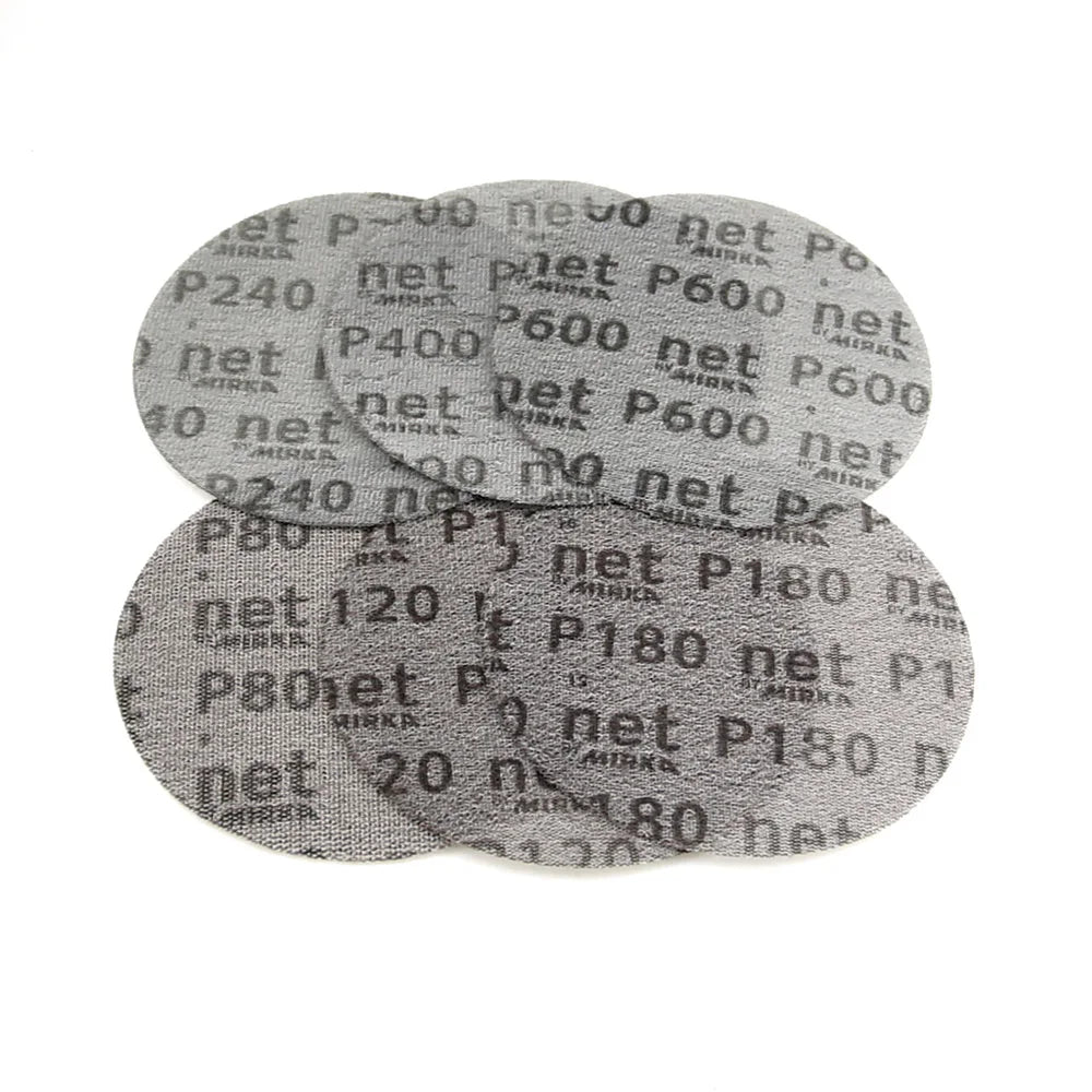 6+1 Pc 6" Hand Sanding Block Pad & Disc Set P80–P600 | RAMS BRALIN