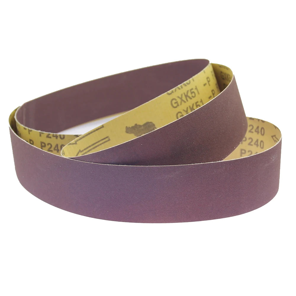 Aluminum Oxide Sanding Belt – Wood & Metal Grinding P40–P800
