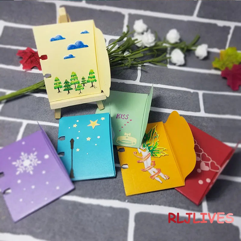 Envelope Memory Dex Metal Cutting Dies – DIY Scrapbooking Set