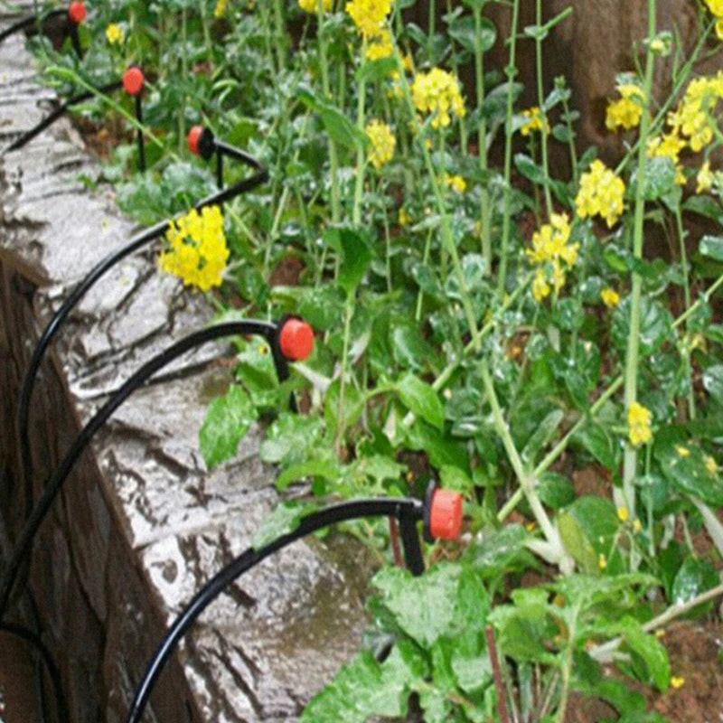 15-Pack Adjustable 8-Hole Drip Irrigation Emitters | Garden Watering