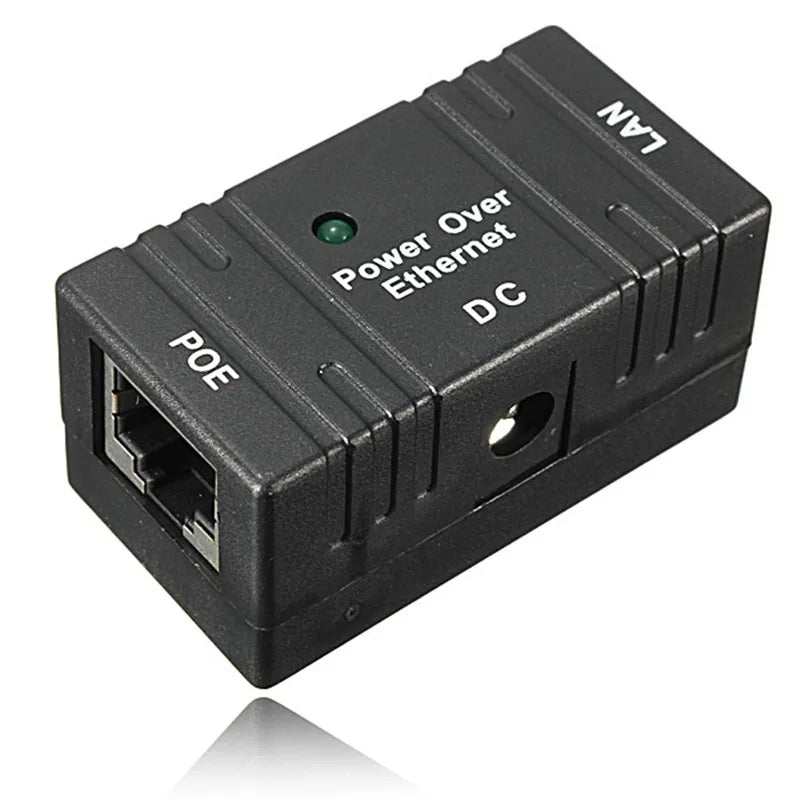 Passive PoE Injector Splitter RJ45 Wall Mount for IP Cameras
