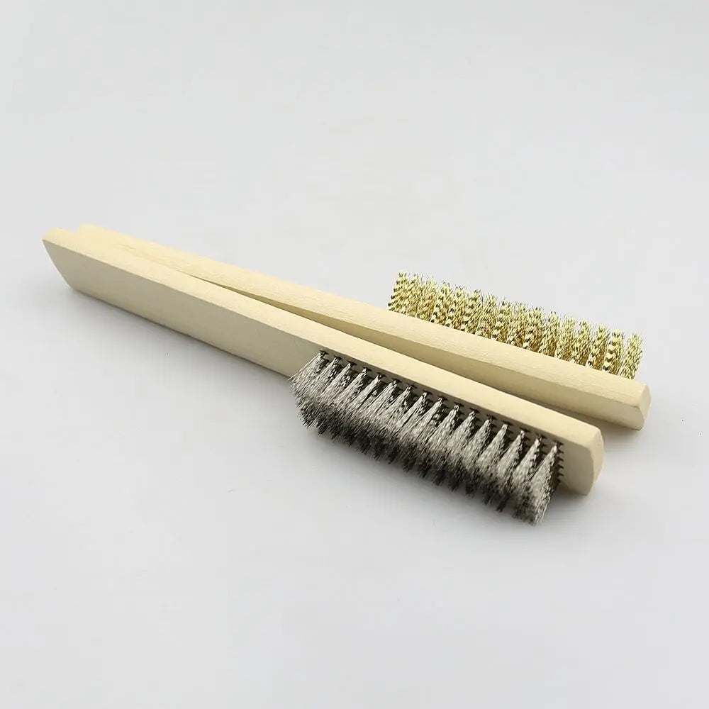 Wire Brush Set – Copper, Steel, Sisal & Horsehair | CS-04