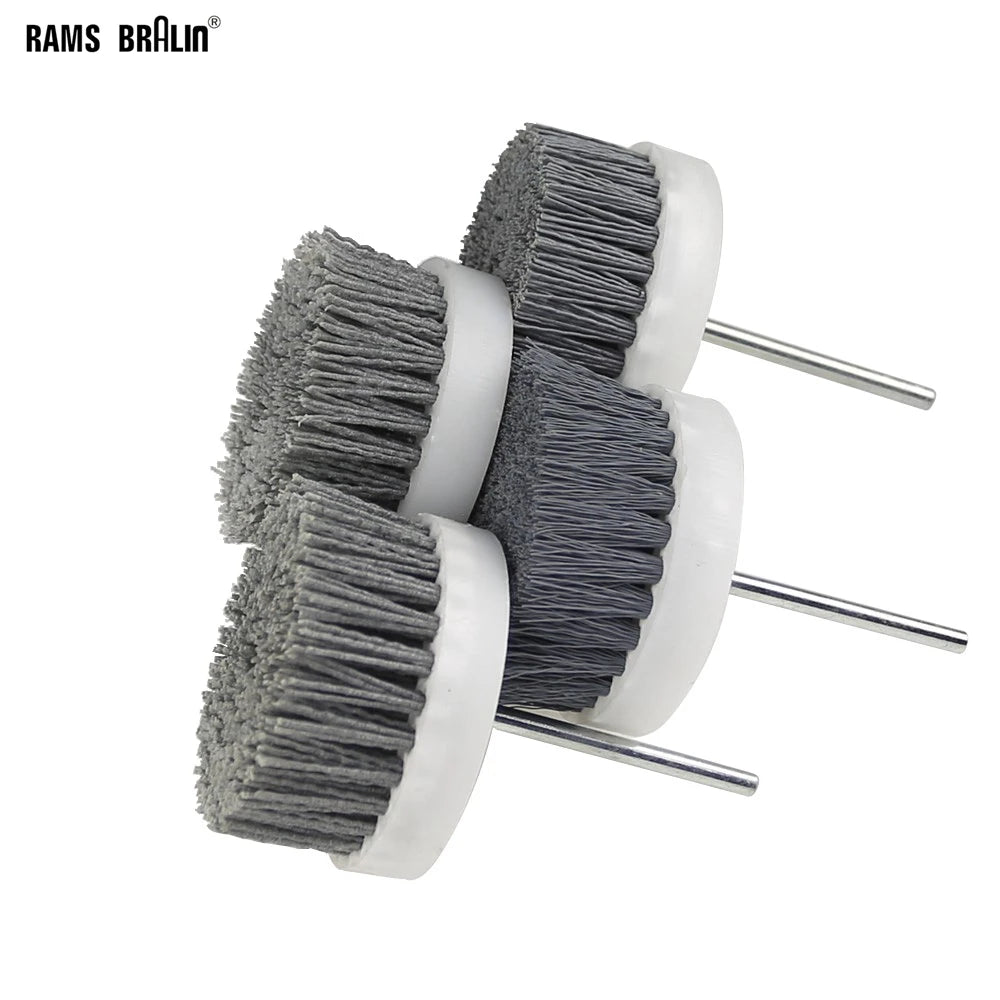 Nylon Wire Polishing Brush Wheel 80mm – Drill Grinding Head