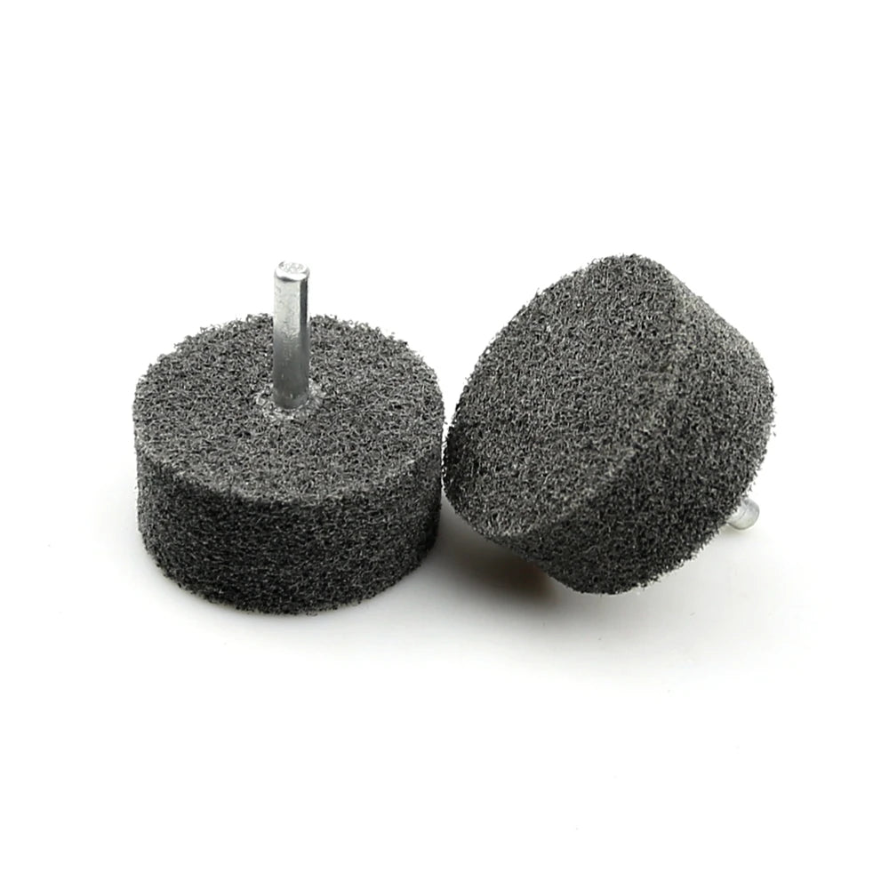 10-Pack 6mm Shank Nylon Flap Polishing Wheels for Drill Grinder