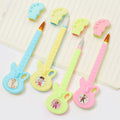 Kawaii Guitar Gel Pen 0.28mm – Novelty Pen for Kids