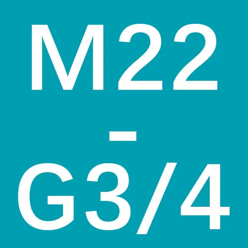 M22 M24 Male to G3/4 Female Thread Faucet Filter Connector Adapter