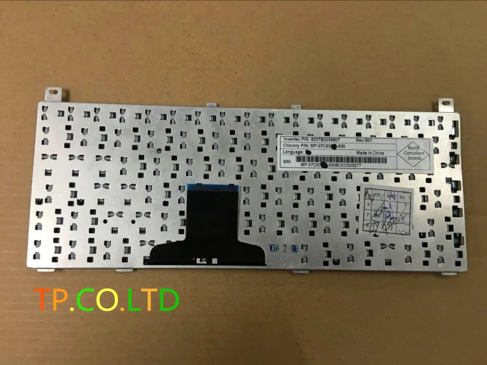Toshiba Mini NB100 NB105 US Replacement Laptop Keyboard