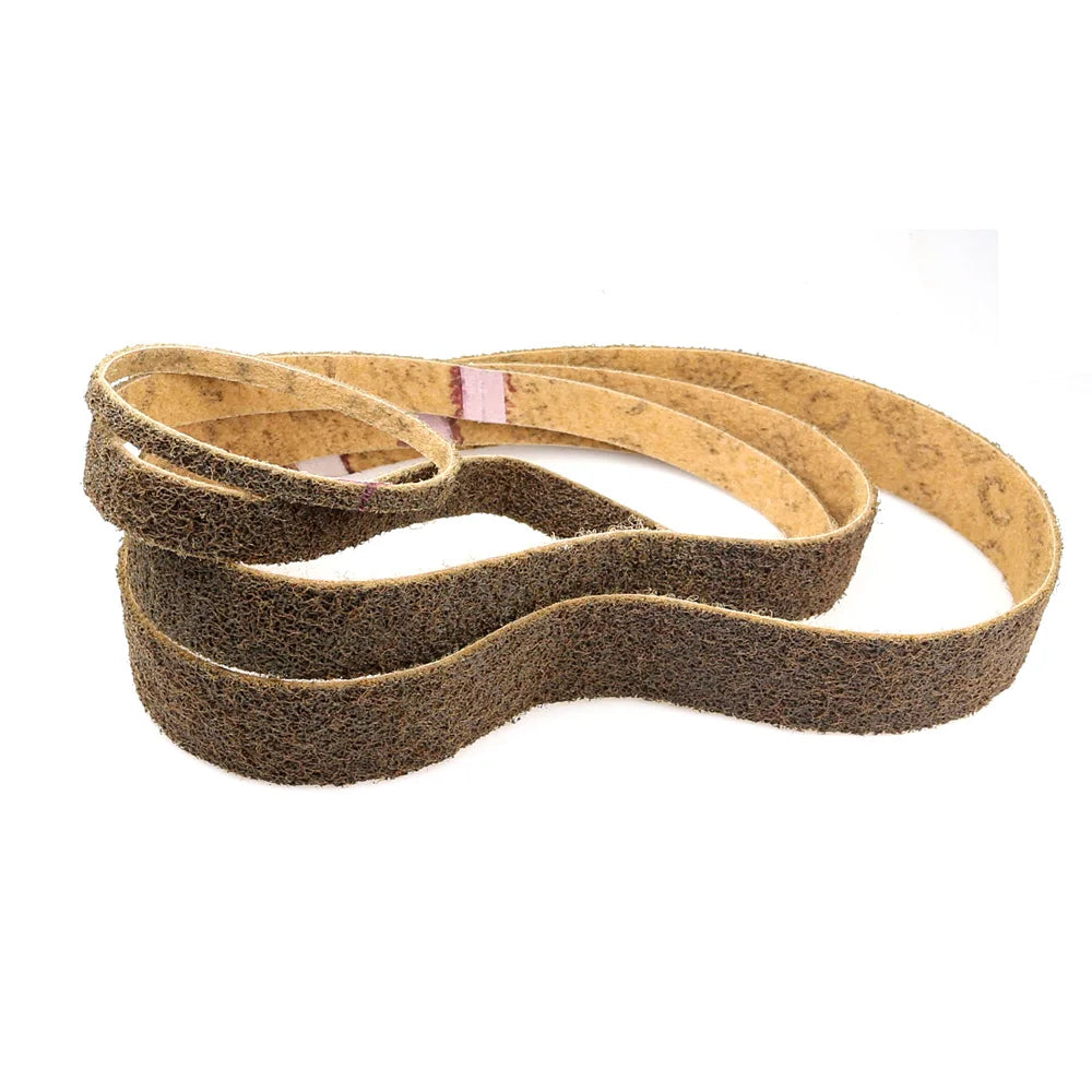 Non-Woven Nylon Abrasive Sanding Belt P150–P600 | Multi-Size
