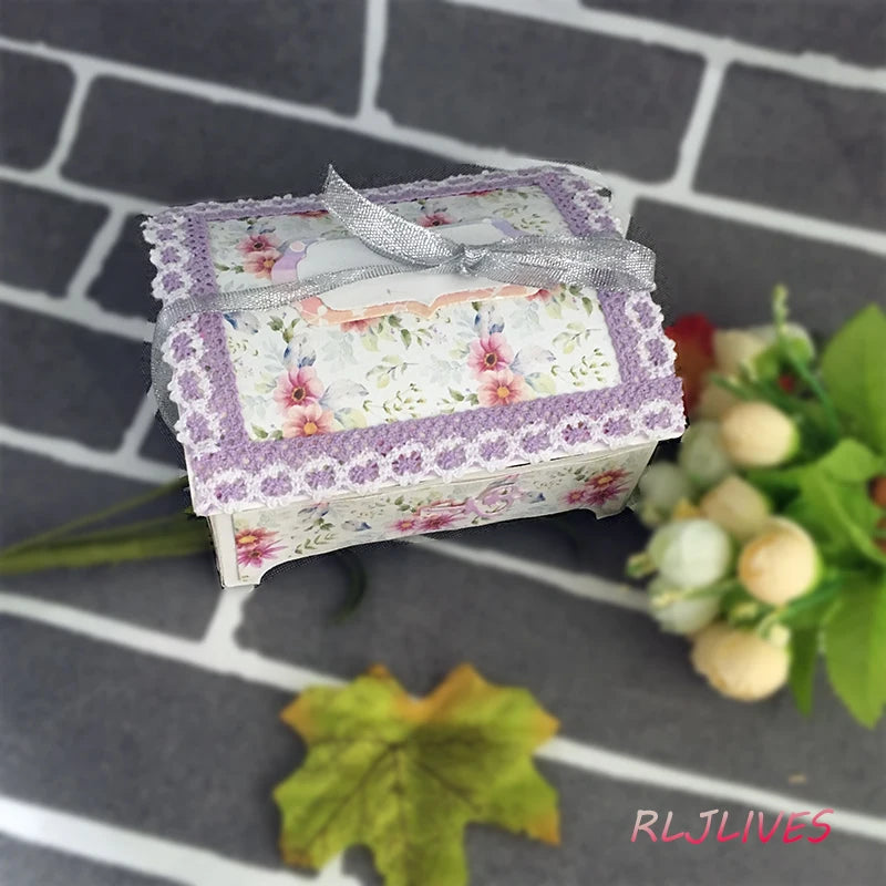 Jewelry Box Metal Cutting Dies – DIY Scrapbooking & Cards